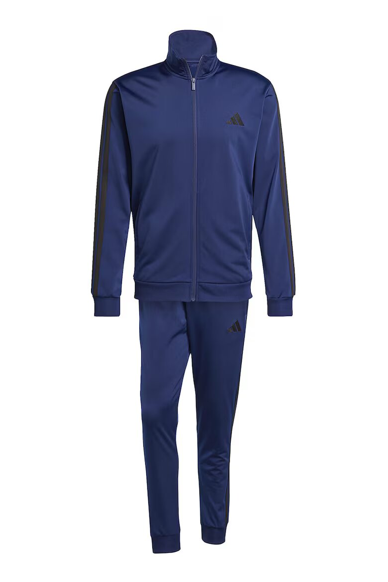 adidas Sportswear Спортен екип с бродирано лого Черен/Тъмносин
