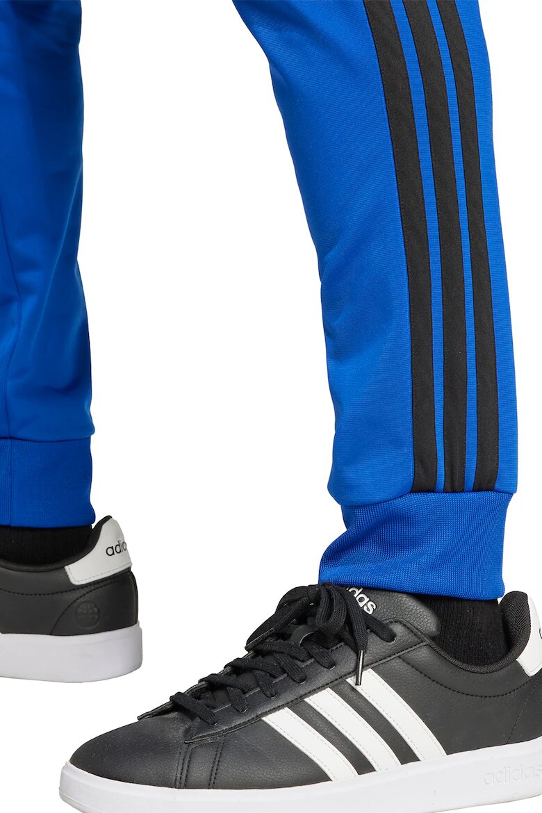 adidas Sportswear Спортен екип с бродирано лого Кралско Синьо