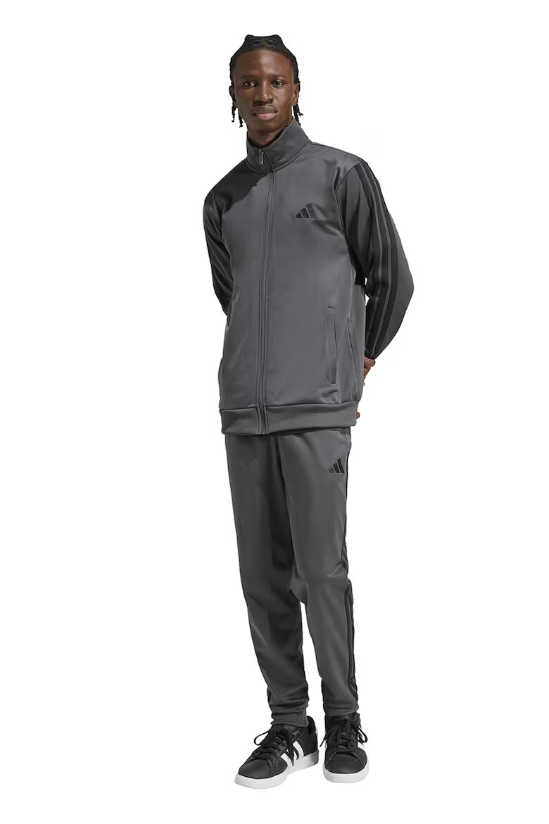adidas Sportswear Спортен екип с бродирано лого Сив