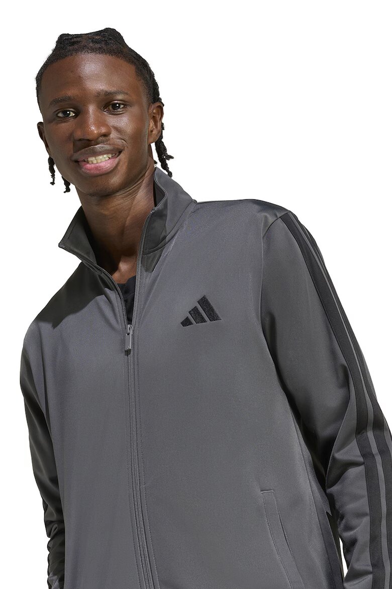 adidas Sportswear Спортен екип с бродирано лого Сив
