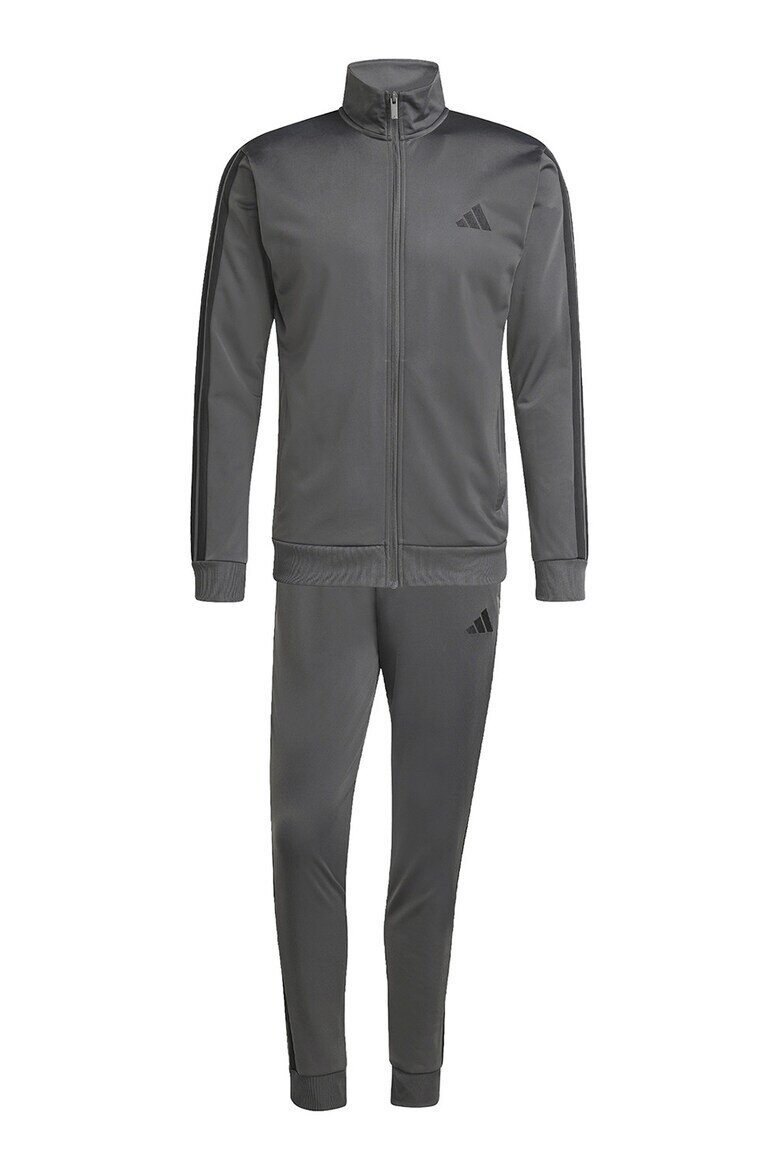adidas Sportswear Спортен екип с бродирано лого Сив