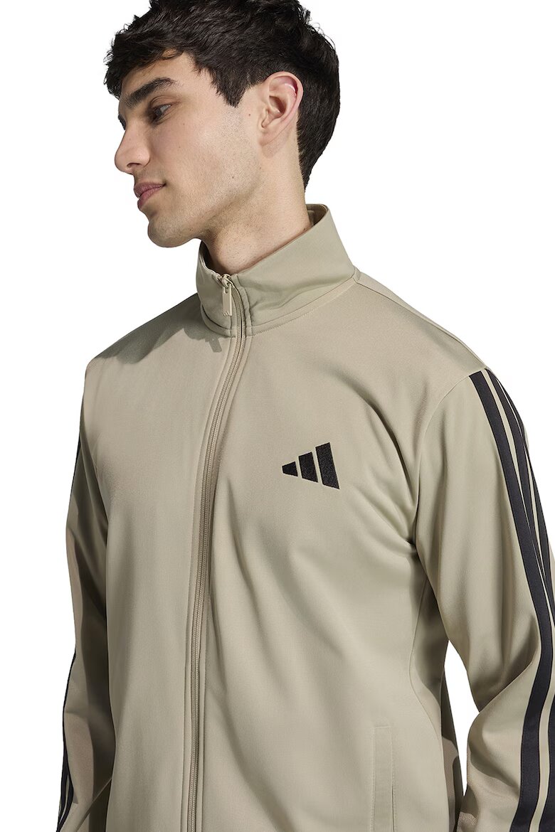 adidas Sportswear Спортен екип с бродирано лого Светло бежово
