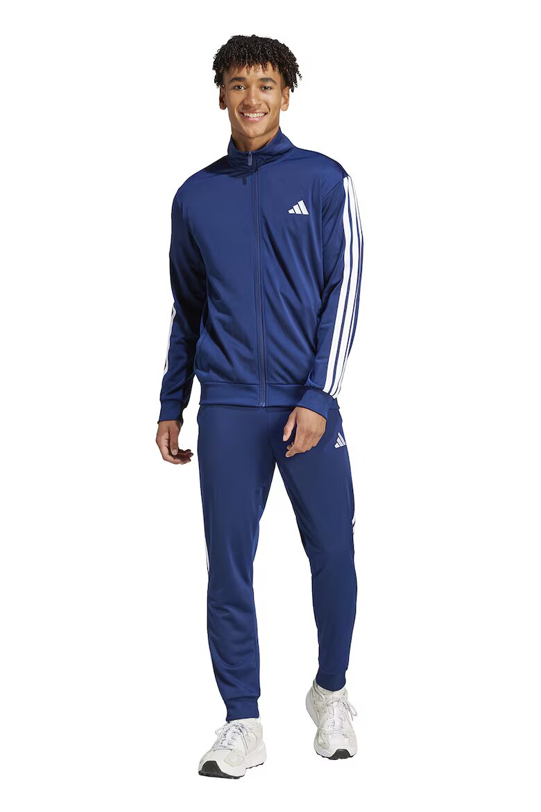 adidas Sportswear Спортен екип с бродирано лого Тъмносин