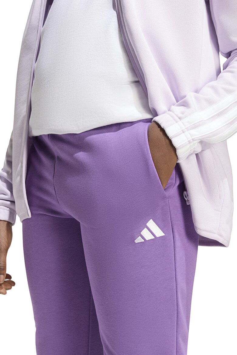 adidas Sportswear Спортен екип с качулка и лого Бял/Лавандула