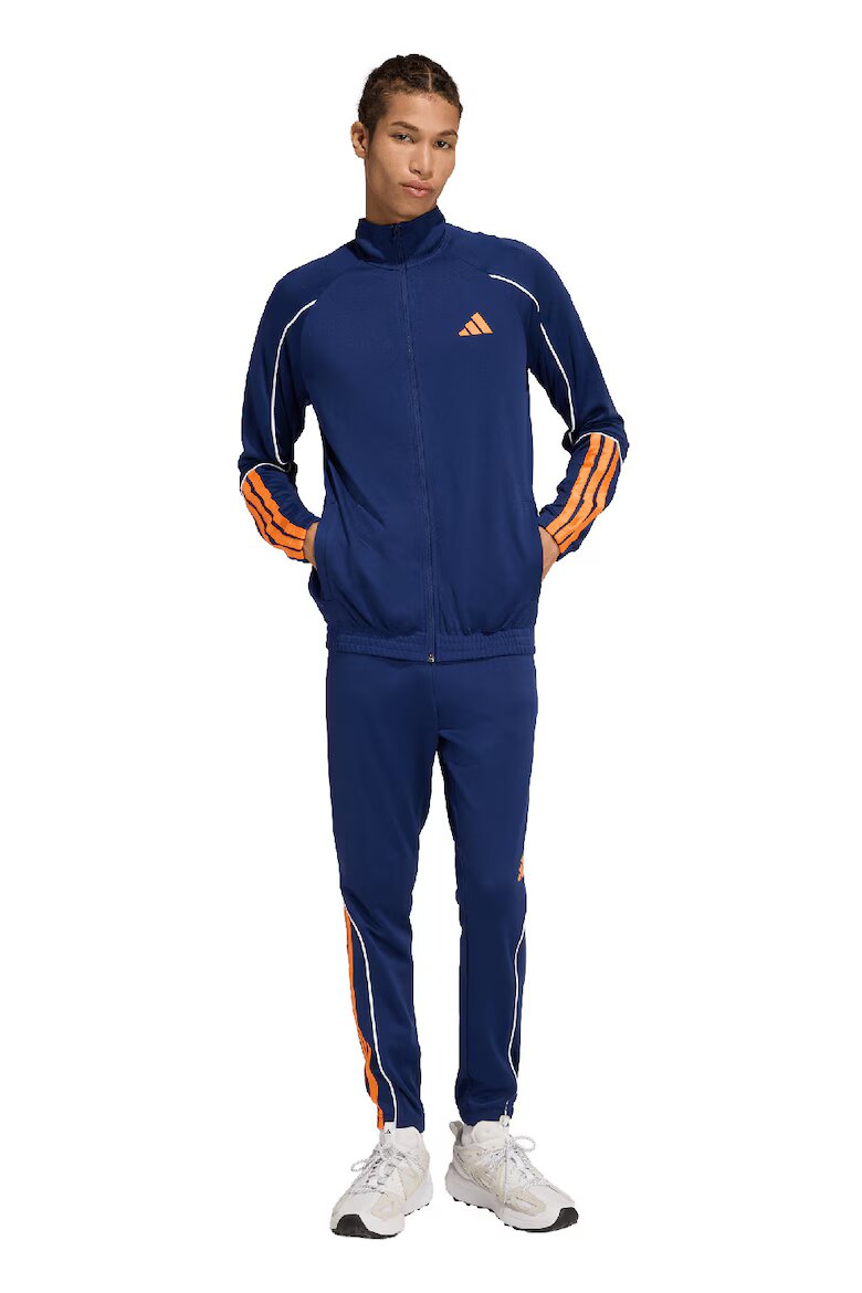 adidas Sportswear Спортен екип с контрасти Stadium Оранжев/Тъмносин