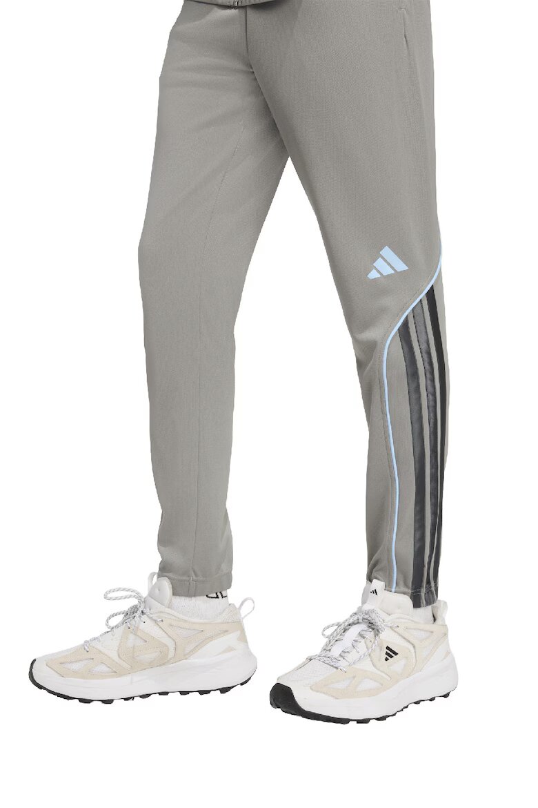 adidas Sportswear Спортен екип с контрасти Stadium Светло сив/Ледено синьо