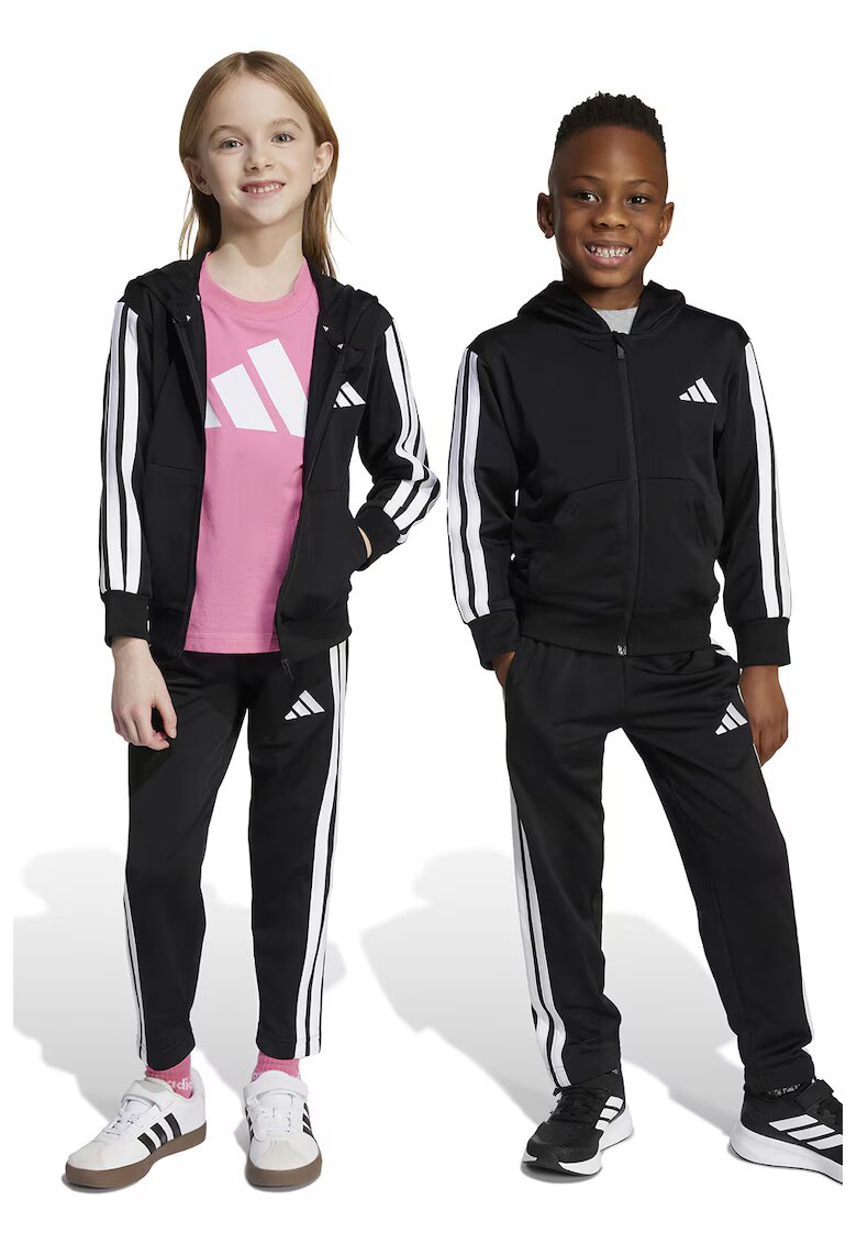 adidas Sportswear Спортен екип с лого - Бял/Черен