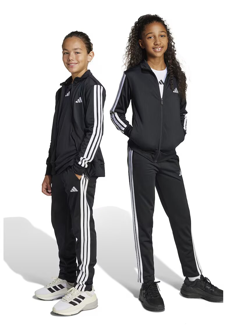 adidas Sportswear Спортен екип с лого - Бял/Черен