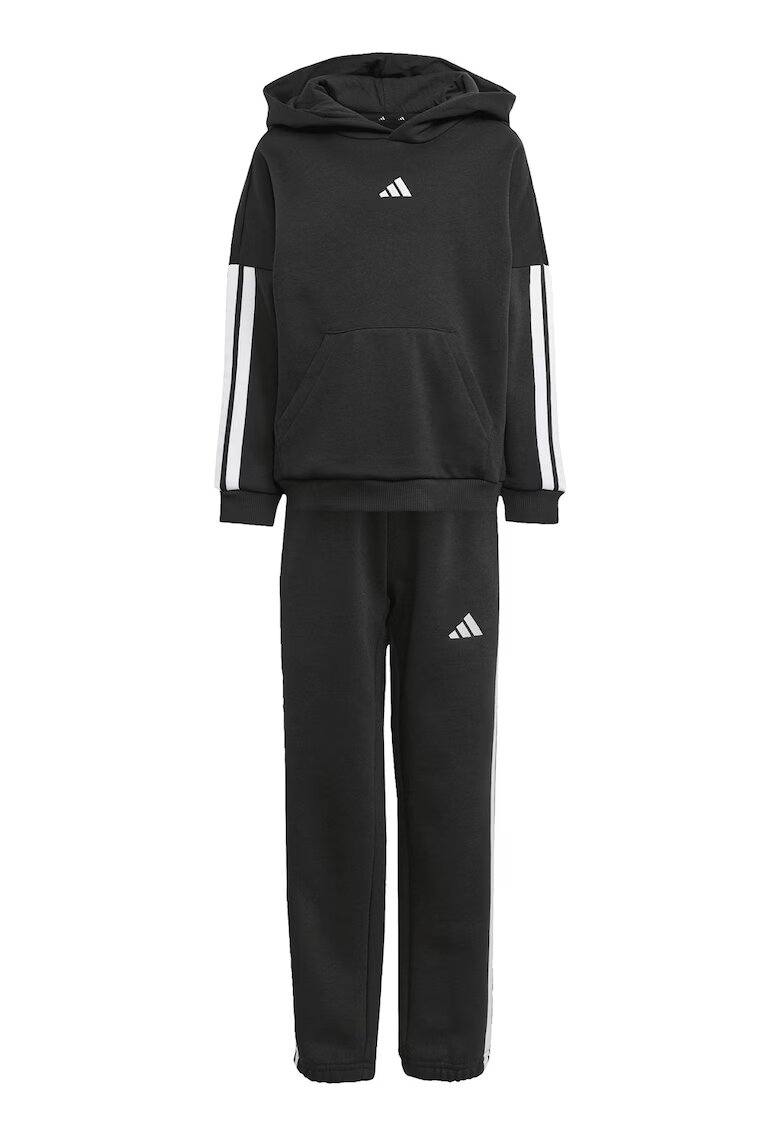 adidas Sportswear Спортен екип с лого - Бял/Черен