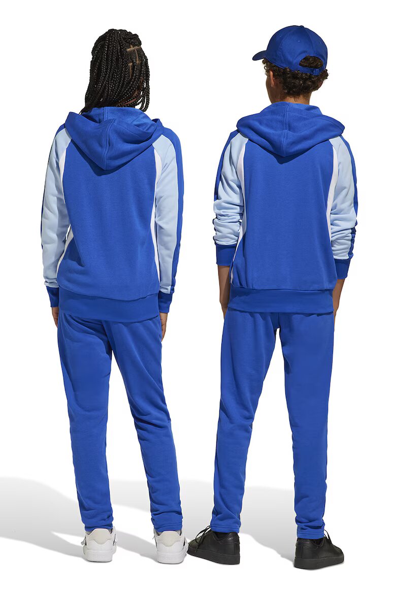 adidas Sportswear Спортен екип с лого Бял/Кралско Синьо/Син