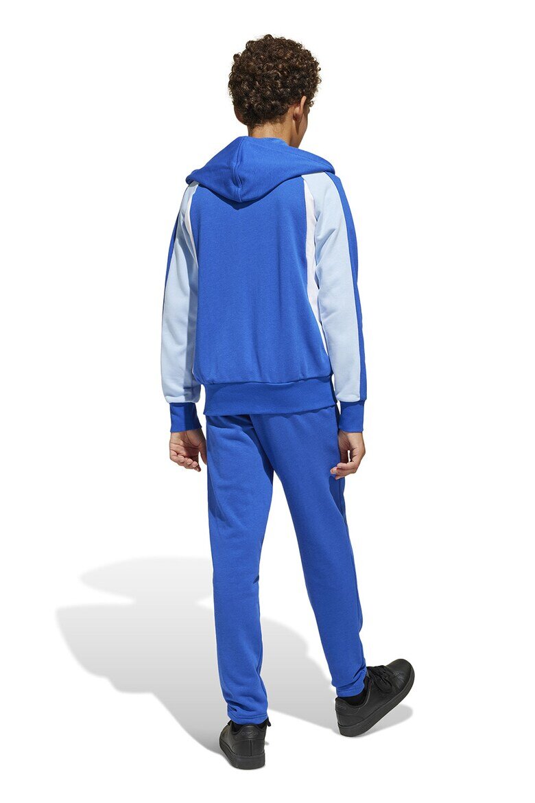 adidas Sportswear Спортен екип с лого Бял/Кралско Синьо/Син