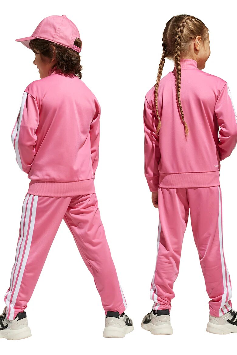adidas Sportswear Спортен екип с лого Бял/Пастелнорозов