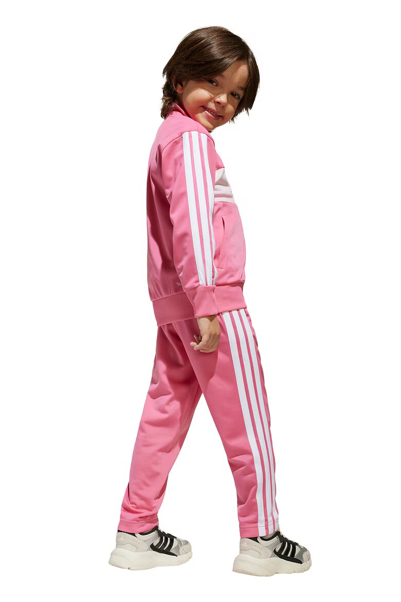 adidas Sportswear Спортен екип с лого Бял/Пастелнорозов