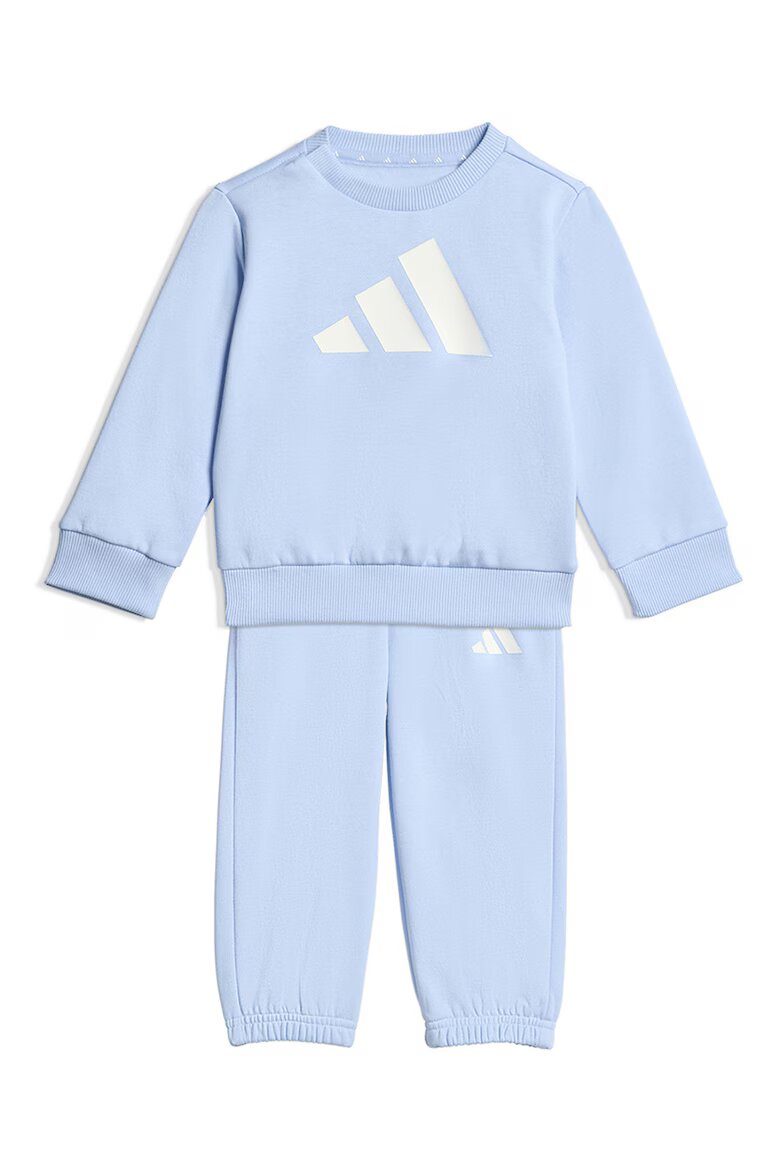 adidas Sportswear Спортен екип с лого Бял/Пастелносин