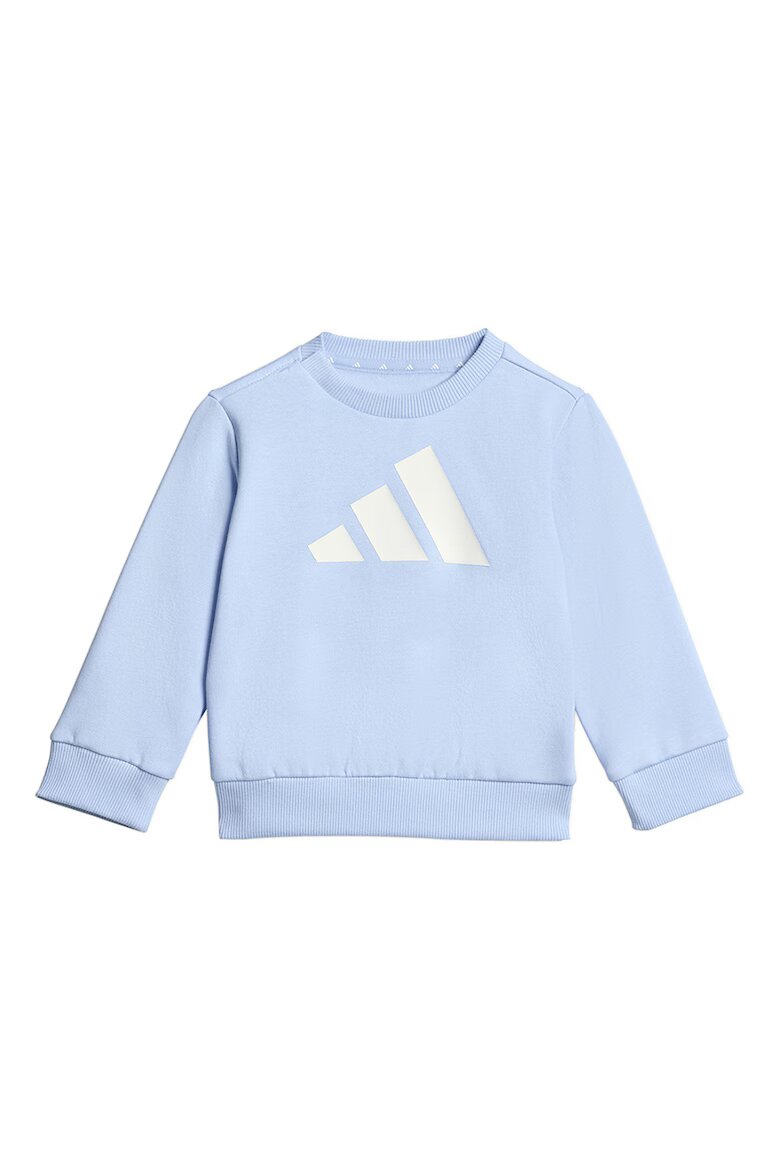adidas Sportswear Спортен екип с лого Бял/Пастелносин