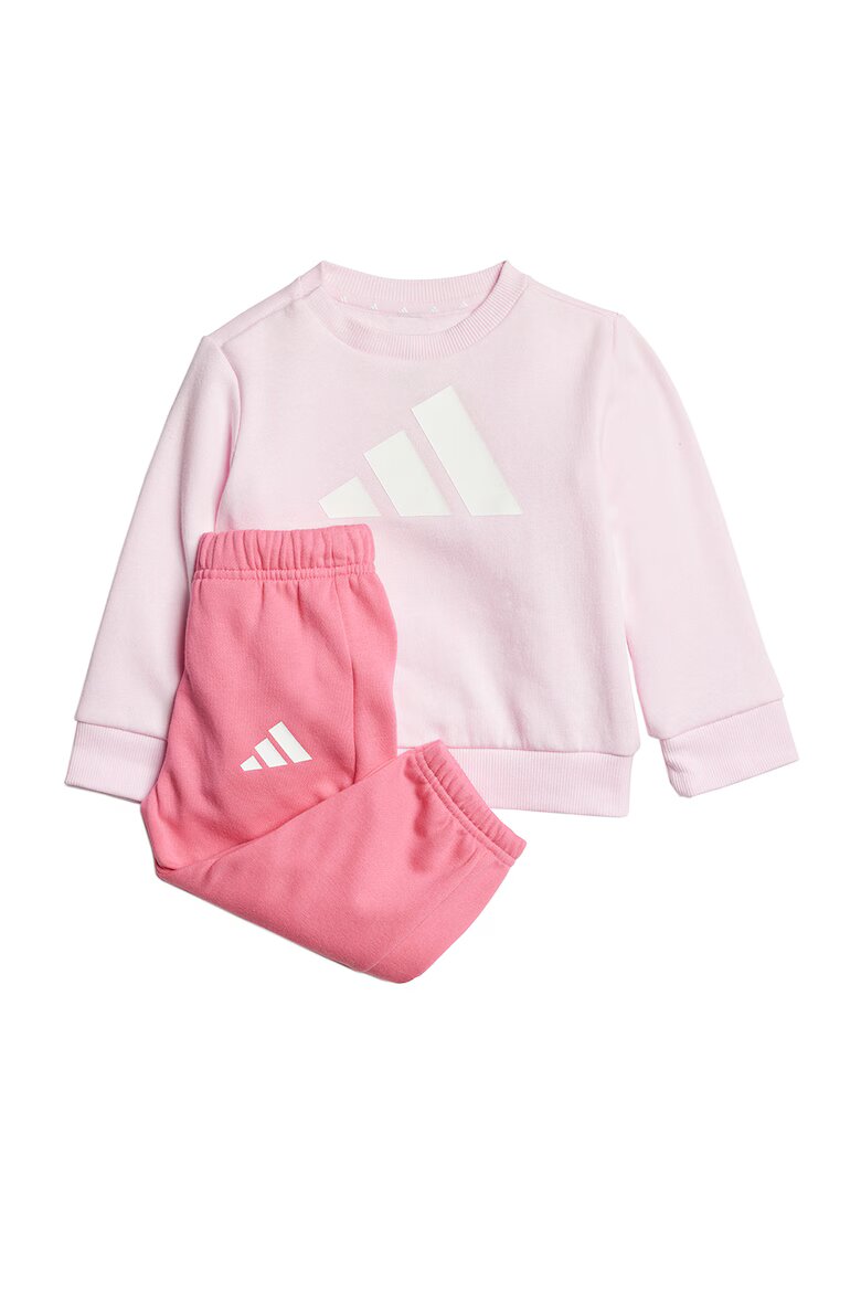 adidas Sportswear Спортен екип с лого Пастелнорозов/Бял/Розово