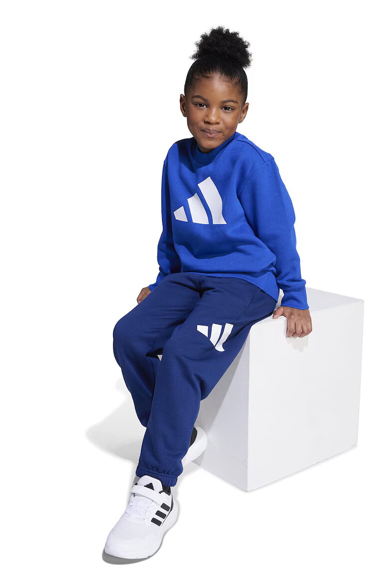 adidas Sportswear Спортен екип с лого Тъмносин/Кралско Синьо