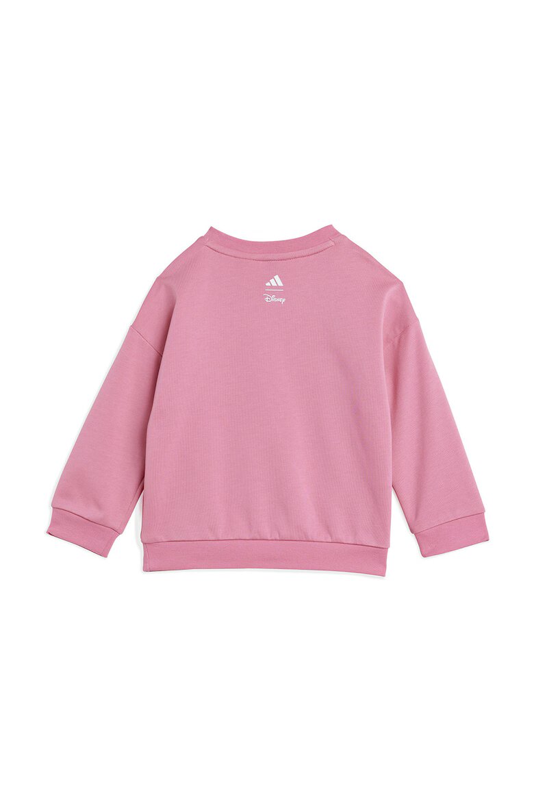 adidas Sportswear Спортен екип с паму с шарка на Minnie Mouse и лого Бял/Пастелнорозов