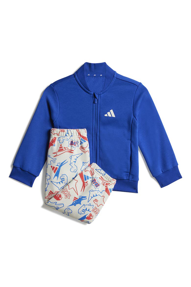 adidas Sportswear Спортен екип с памук Бял/Кралско Синьо