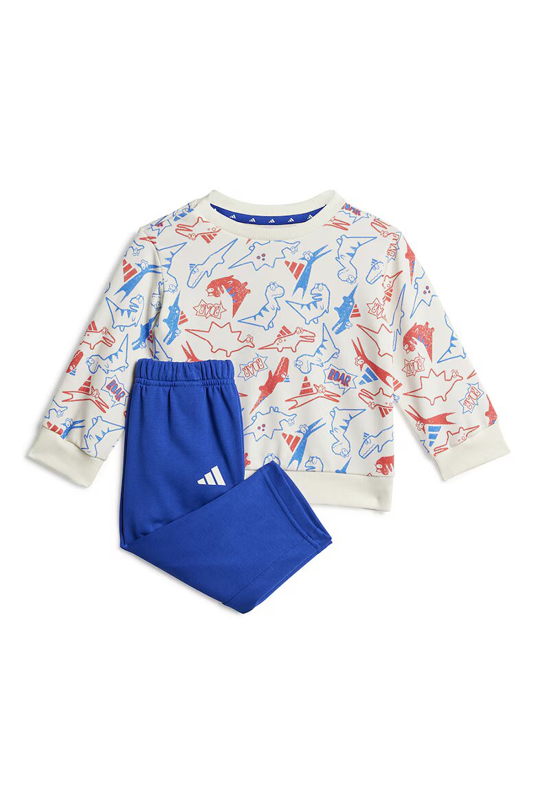 adidas Sportswear Спортен екип с памук Кралско Синьо/Мръснобял
