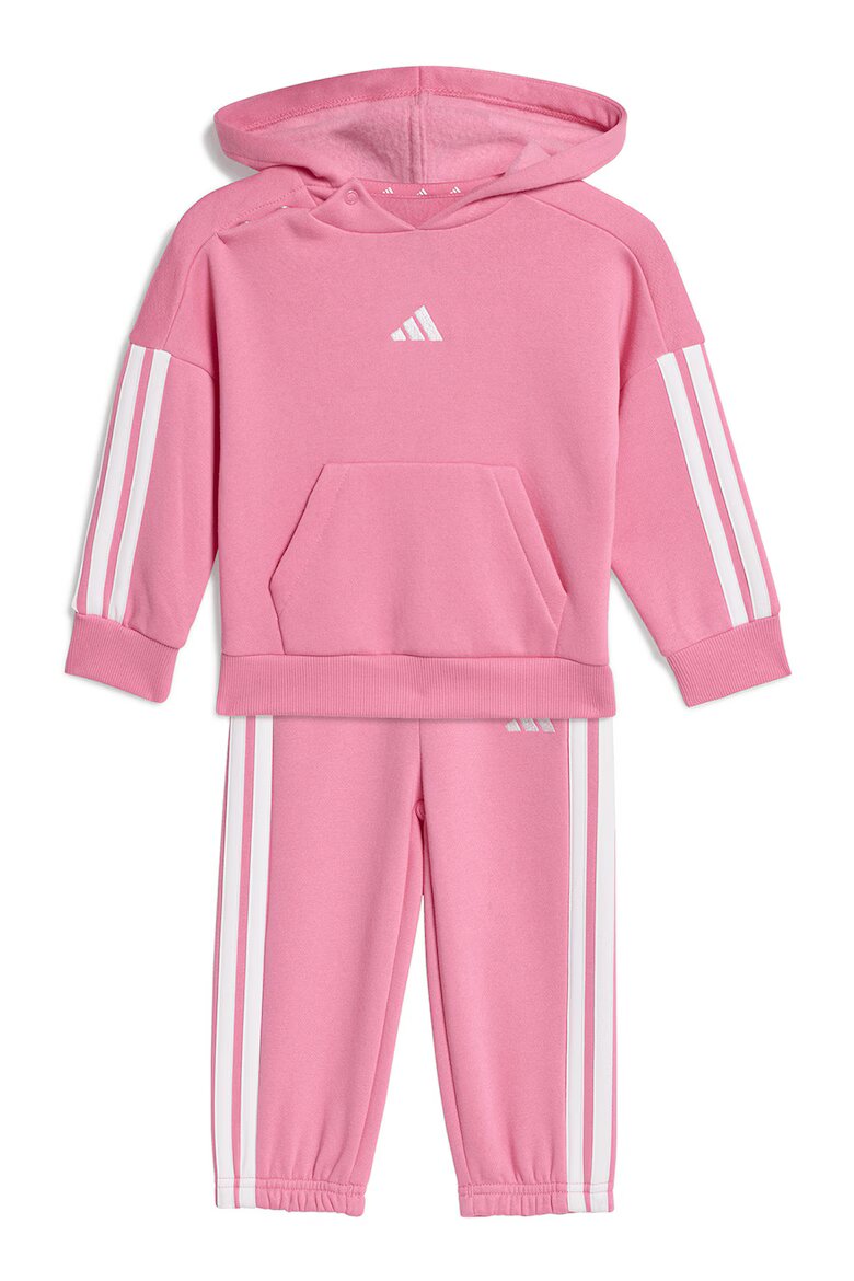 adidas Sportswear Спортен екип с памук с качулка Бял/Розово