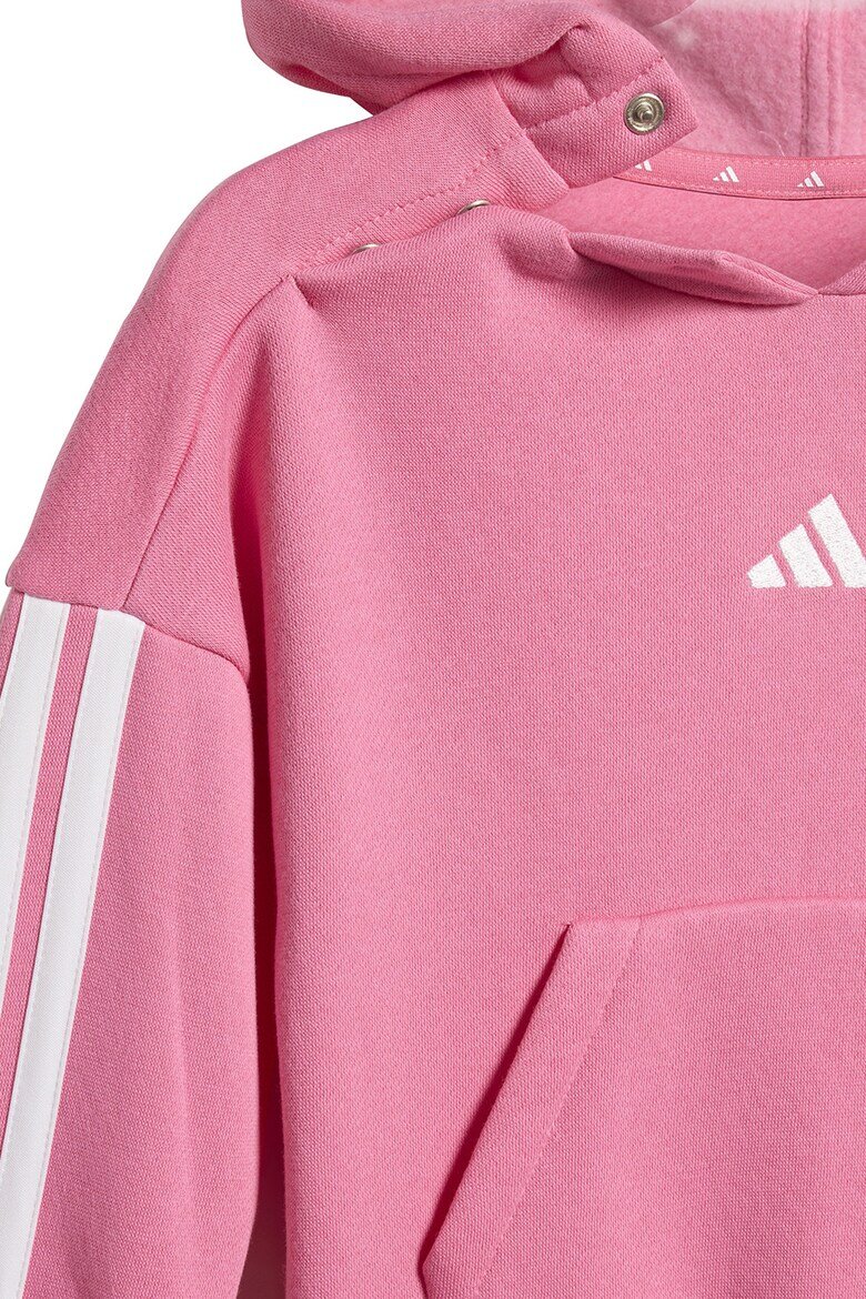 adidas Sportswear Спортен екип с памук с качулка Бял/Розово