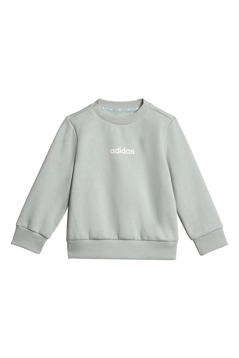 adidas Sportswear Спортен екип с памук с карго джоб Бял/Бледозелен