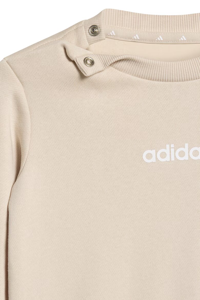 adidas Sportswear Спортен екип с памук с карго джоб Бял/Крем