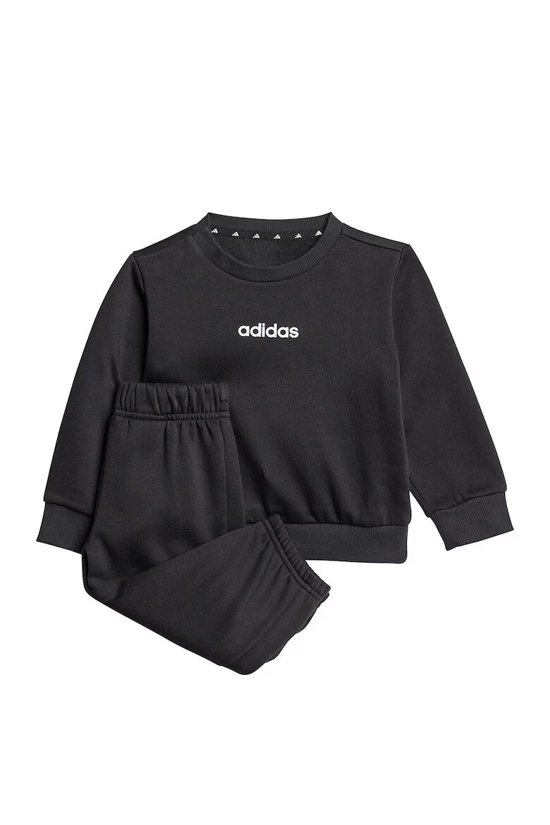 adidas Sportswear Спортен екип с памук с карго джоб Черен/Бял