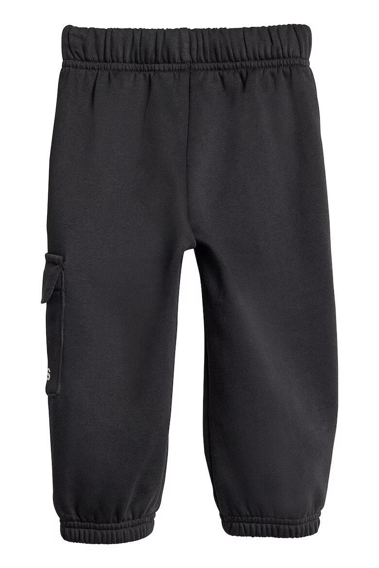adidas Sportswear Спортен екип с памук с карго джоб Черен/Бял