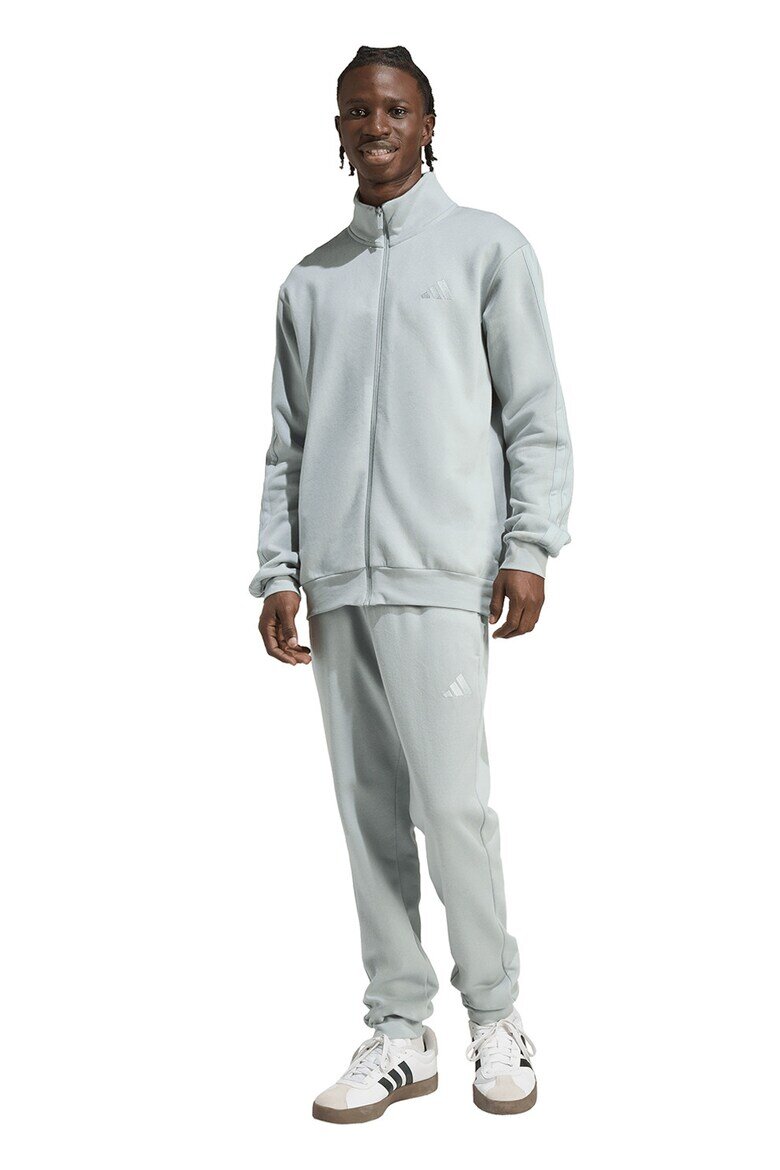adidas Sportswear Спортен екип с памук с лого Бледозелен