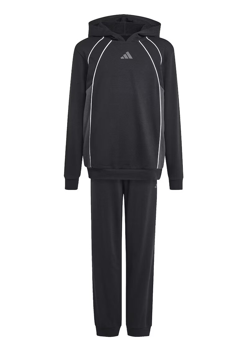 adidas Sportswear Спортен екип с памук с лого - Бял/Антрацитно сиво