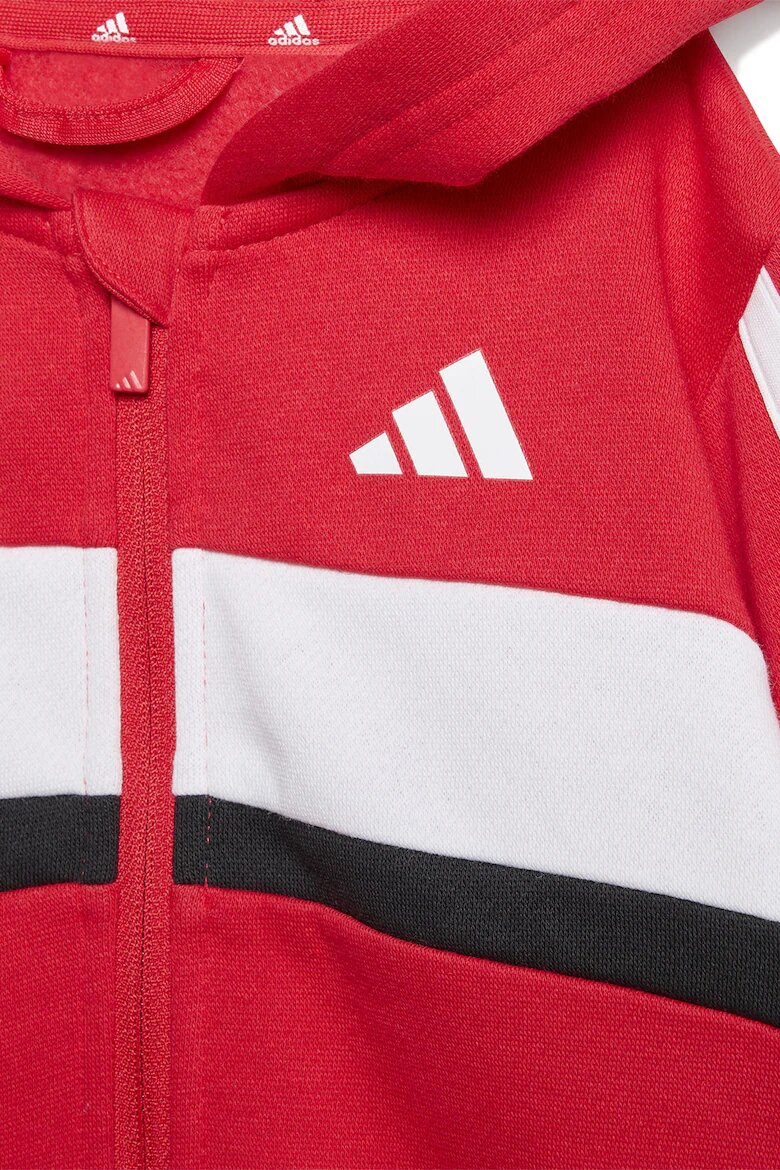 adidas Sportswear Спортен екип с памук с лого Червен/Бял/Черен