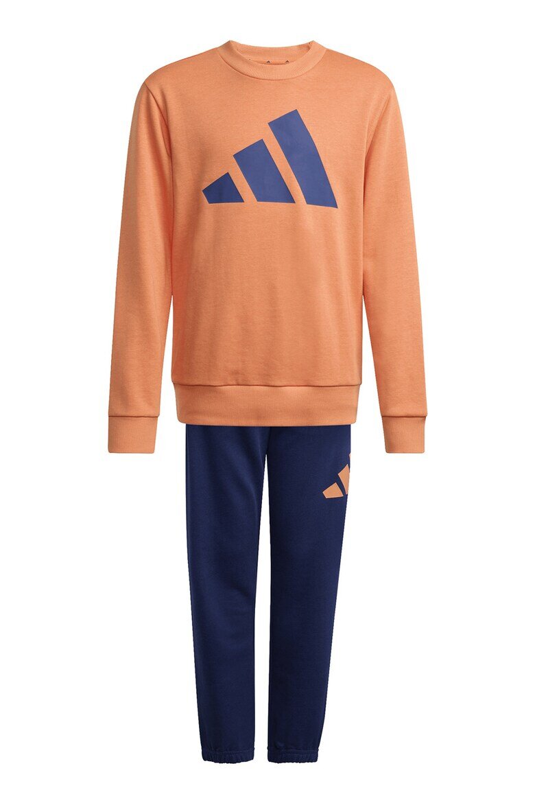 adidas Sportswear Спортен екип с памук с лого Корал/Тъмносин