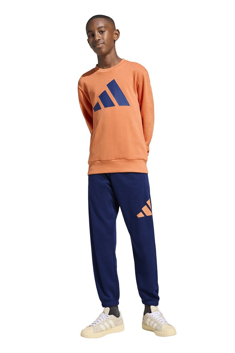adidas Sportswear Спортен екип с памук с лого Корал/Тъмносин
