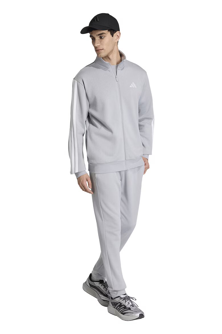 adidas Sportswear Спортен екип с памук с лого Светло сив