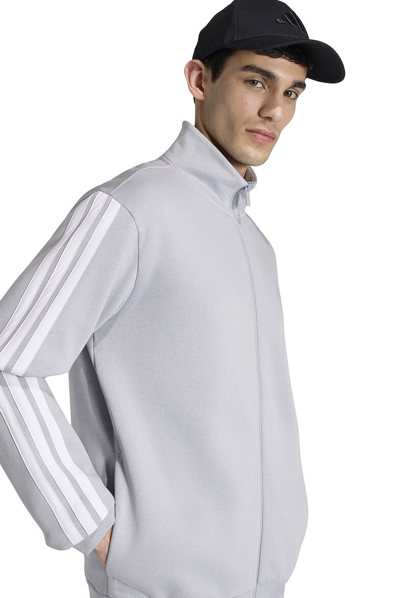 adidas Sportswear Спортен екип с памук с лого Светло сив