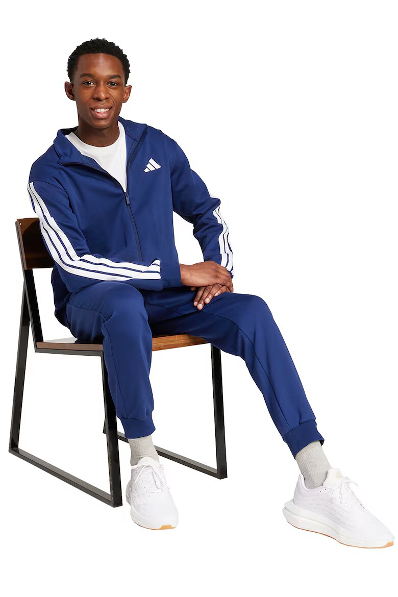 adidas Sportswear Спортен екип с памук с лого Тъмносин
