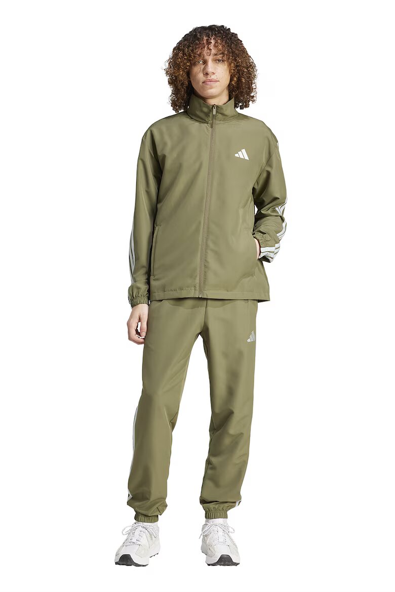 adidas Sportswear Спортен екип с цип Бял/Каки