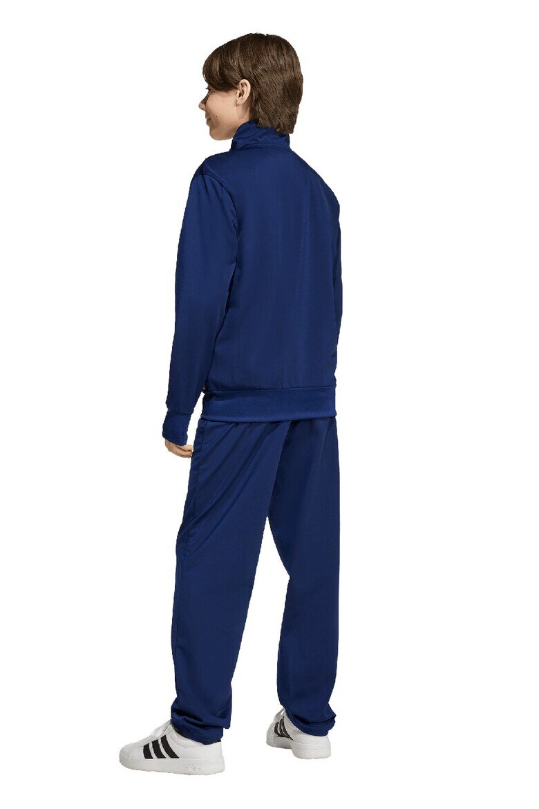 adidas Sportswear Спортен екип с цип и лого Оранжев/Тъмносин