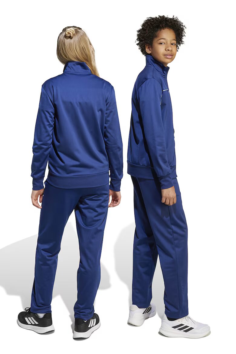 adidas Sportswear Спортен екип с цип и лого Тъмносин
