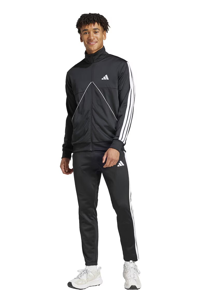 adidas Sportswear Спортен екип със средновисока яка Черен