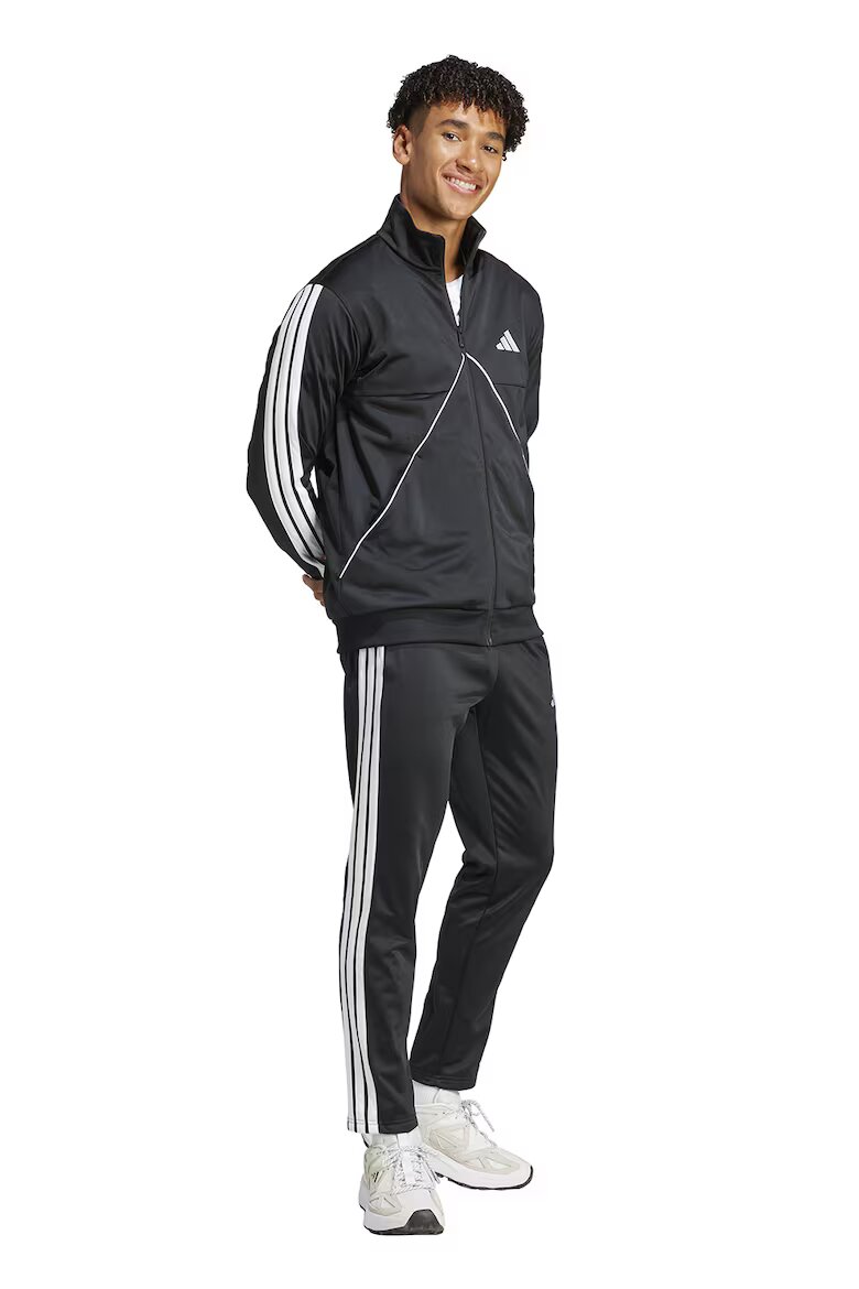 adidas Sportswear Спортен екип със средновисока яка Черен