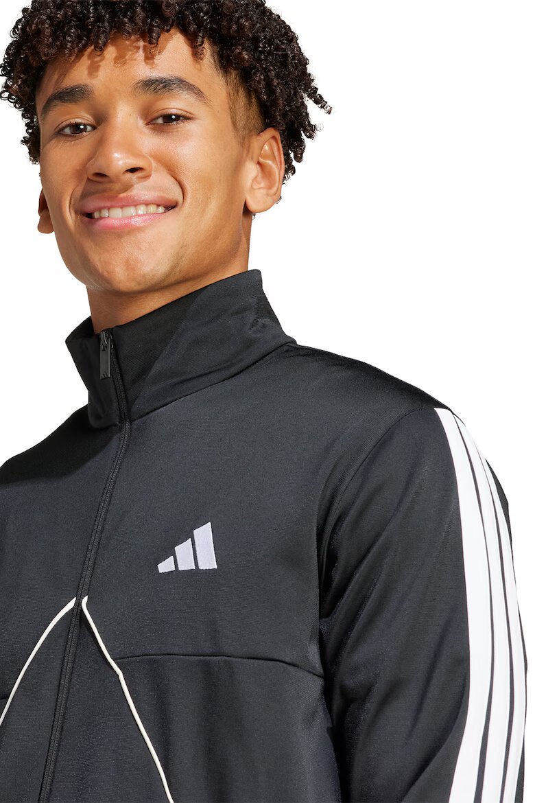 adidas Sportswear Спортен екип със средновисока яка Черен