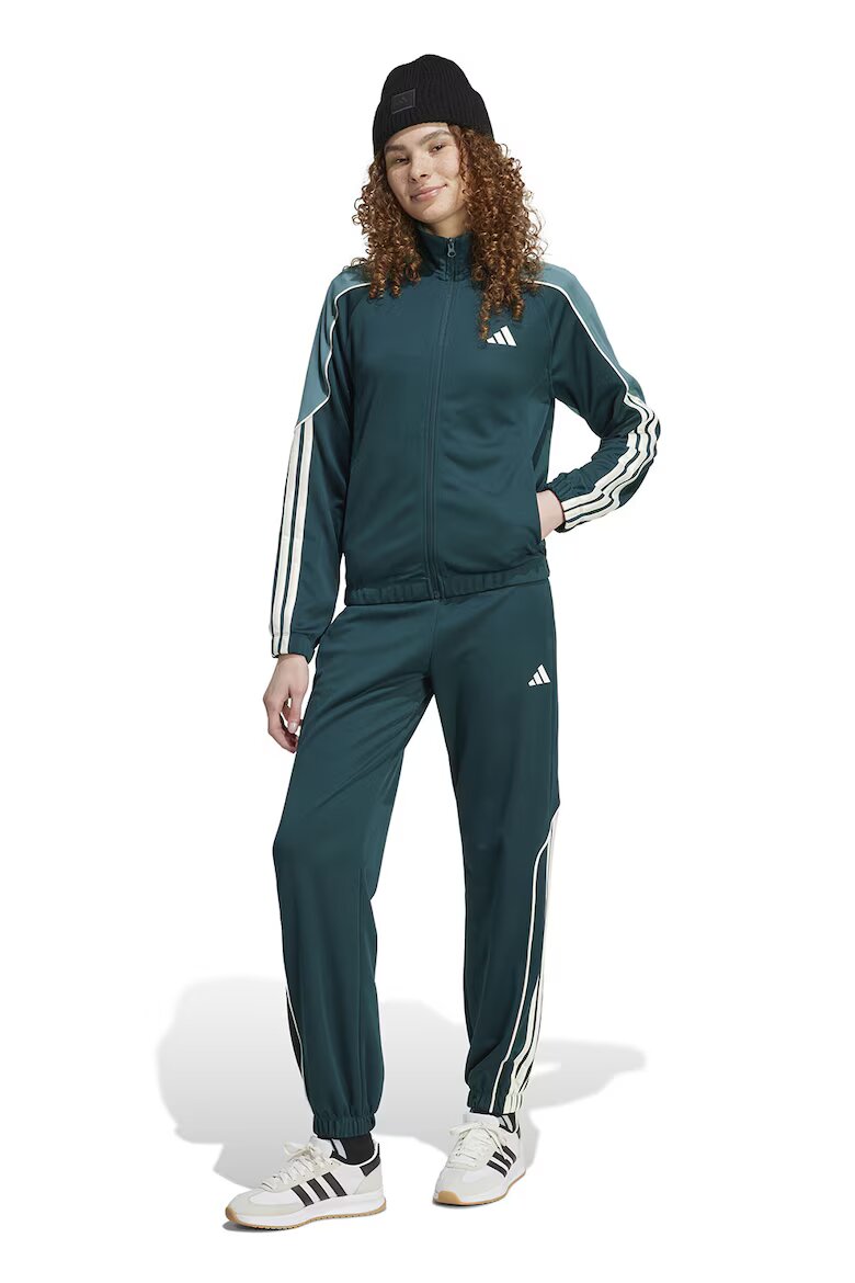 adidas Sportswear Спортен екип Stadium с лого Аква зелено