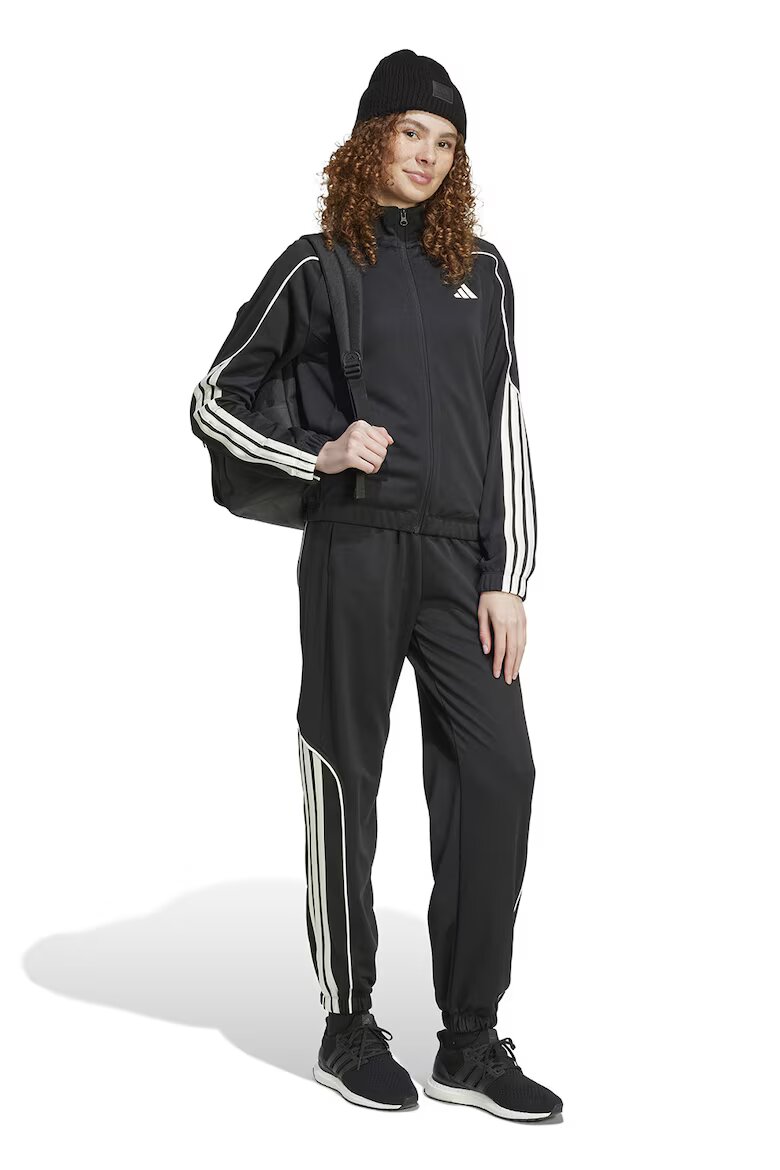 adidas Sportswear Спортен екип Stadium с лого Черен/Мръснобял