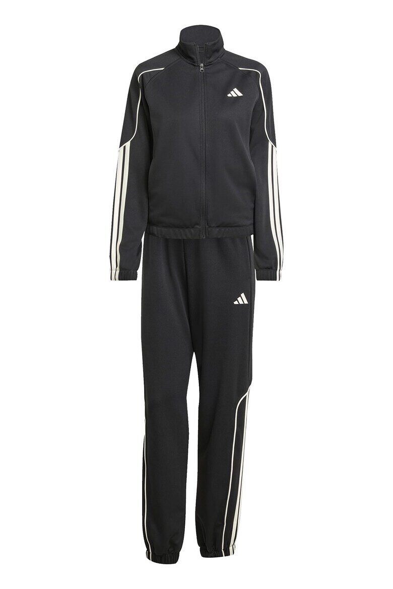 adidas Sportswear Спортен екип Stadium с лого Черен/Мръснобял
