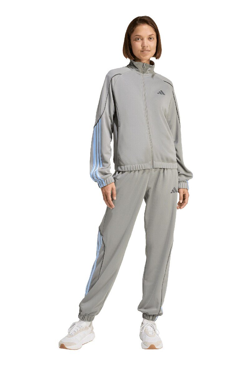 adidas Sportswear Спортен екип Stadium с лого Сиво-бежов