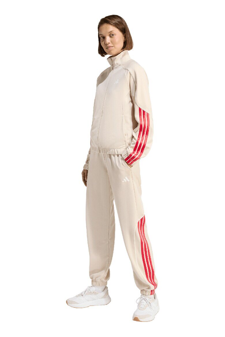 adidas Sportswear Спортен екип Stadium с лого Светло бежово