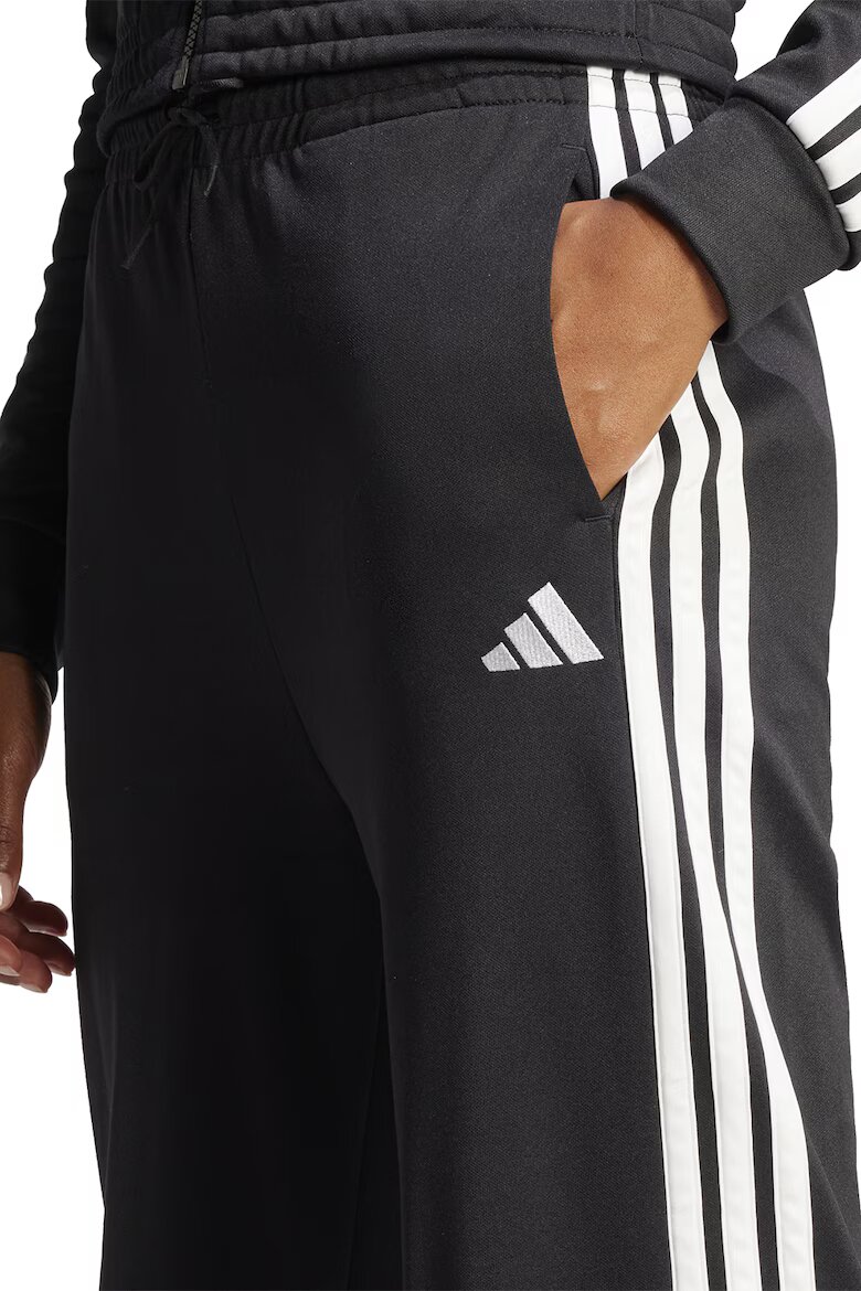 adidas Sportswear Спортен екип Teamsport с лого и цип Бял/Черен